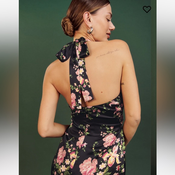 Reformation Maddison Silk Dress - Picture 6 of 10